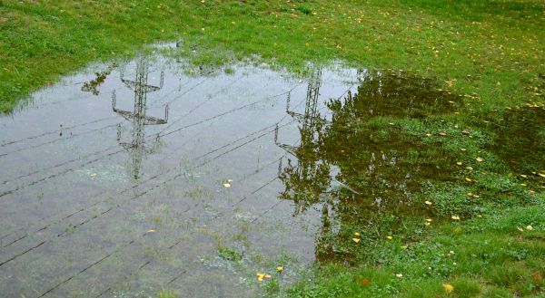 Flooded Yard Drainage Installation in Saginaw