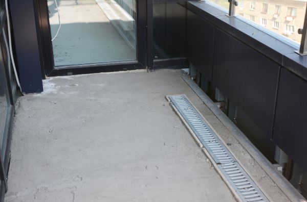 Veranda Drain Installation in Saginaw